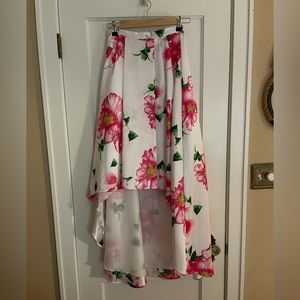 My Michele size 1 floral print formal skirt